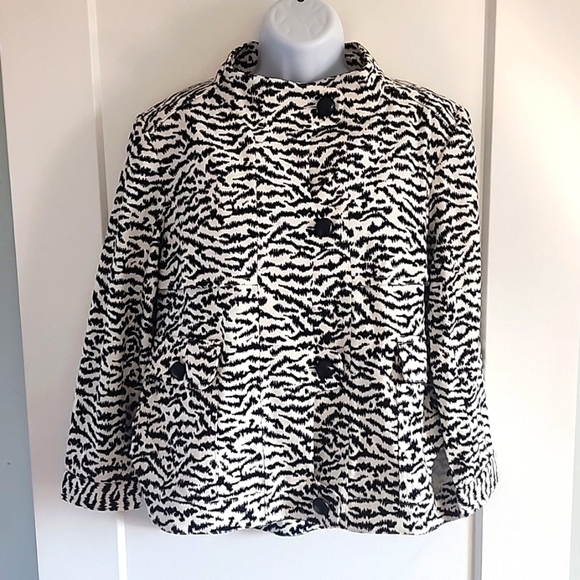 Veronica Beard Printed jacket size 6 - Picture 4 of 14